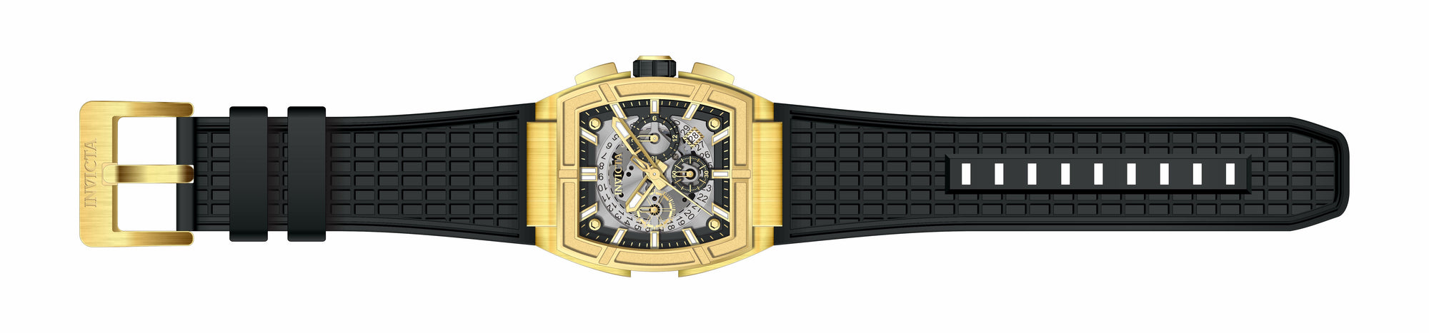 Band For Invicta S1 Rally  Men 44885