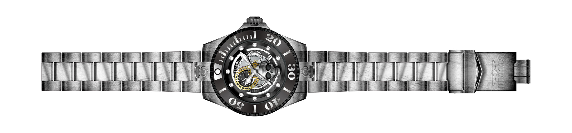 Band For Invicta Pro Diver  Men 45390