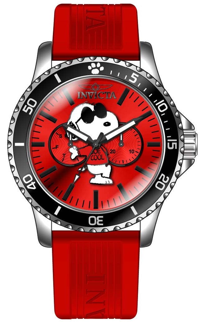 Band For Invicta Character Collection Snoopy Men 45389