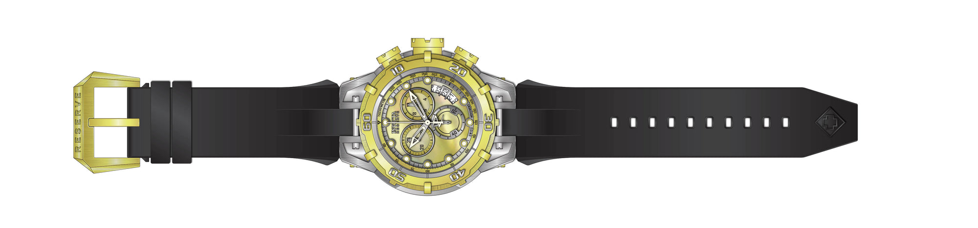 Band For Invicta Subaqua Ocean Warrior Men 45274