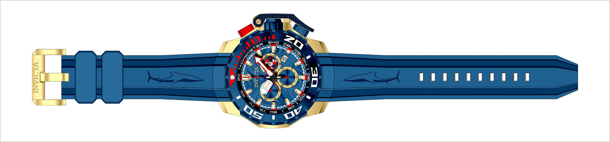 Parts For Invicta Sea Hunter  Men 45555