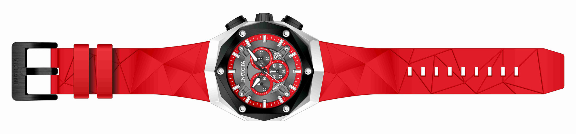 Band For Invicta S1 Rally  Men 45571