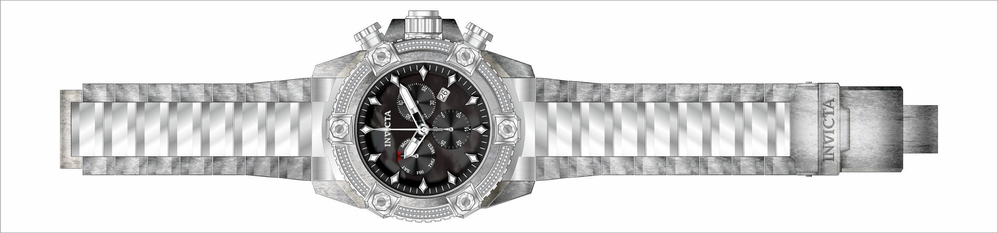 Parts For Invicta Pro Diver  Men 45765