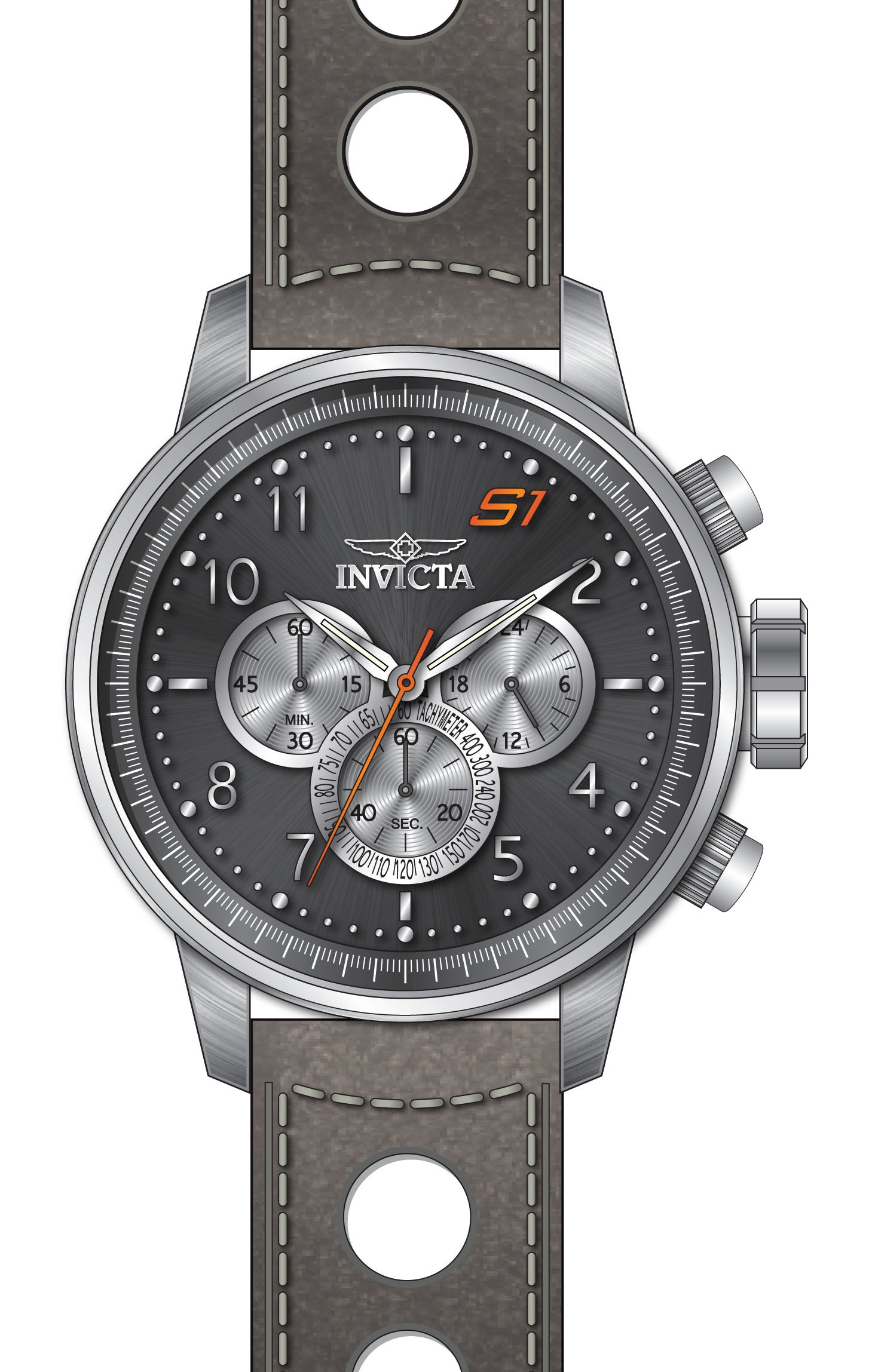 Band For Invicta S1 Rally  Men 45910