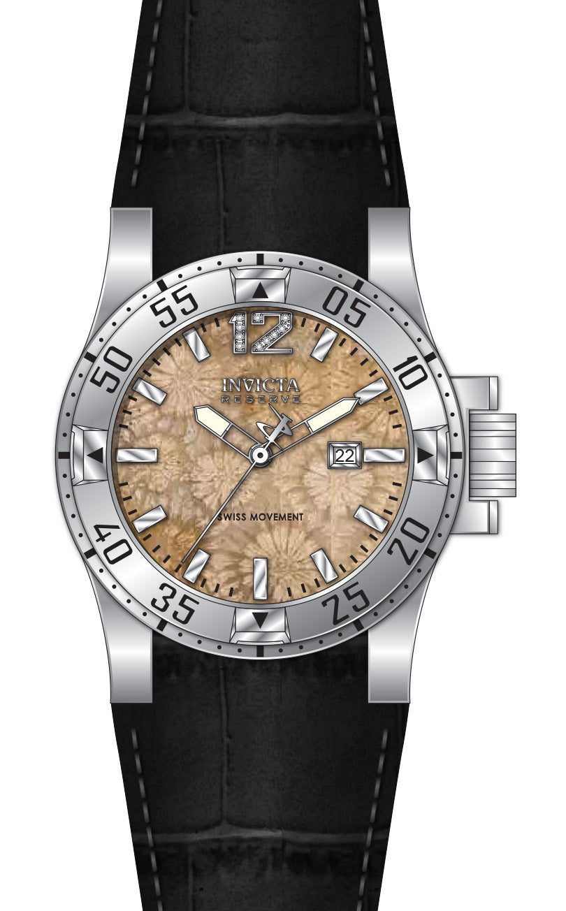 Band For Invicta Reserve Excursion Men 45945