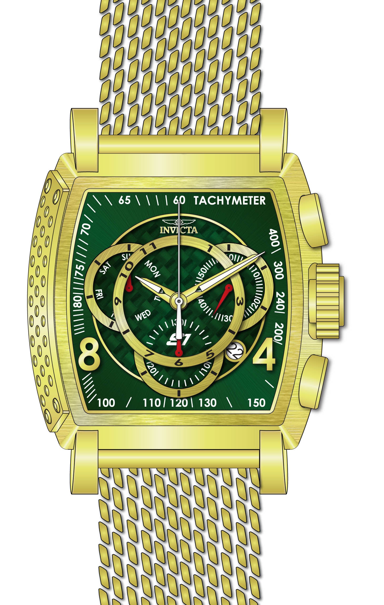 Parts For Invicta S1 Rally  Men 46015