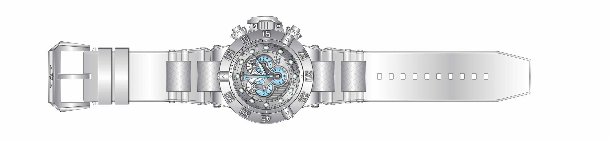 Band for Invicta Subaqua 27319