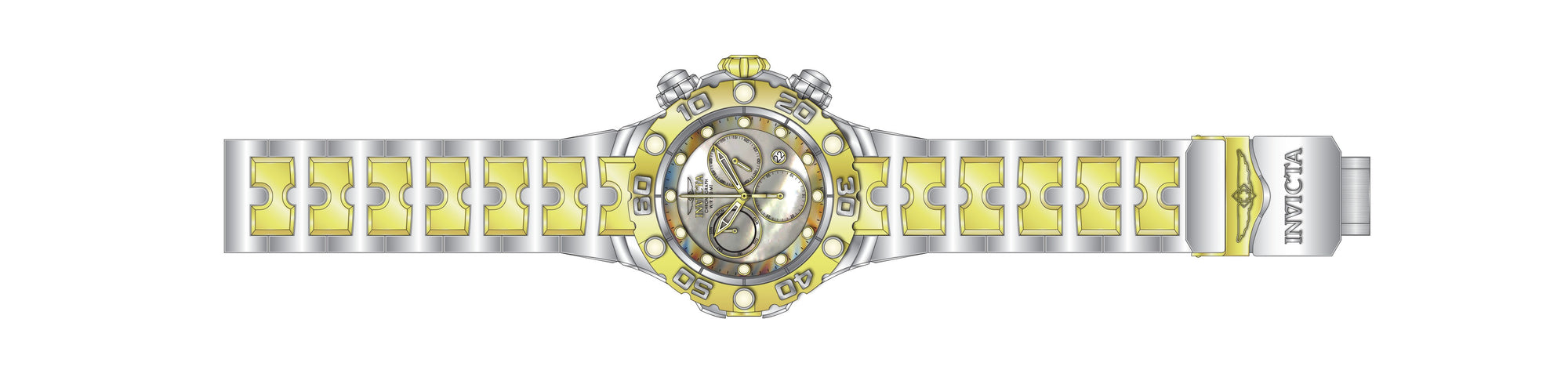 Band for Invicta Excursion 25718