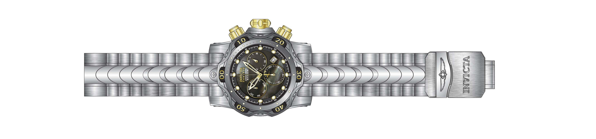 Band for Invicta Reserve 25977
