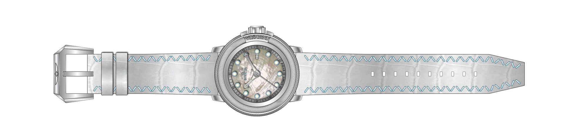 Band for Invicta Bolt 27216